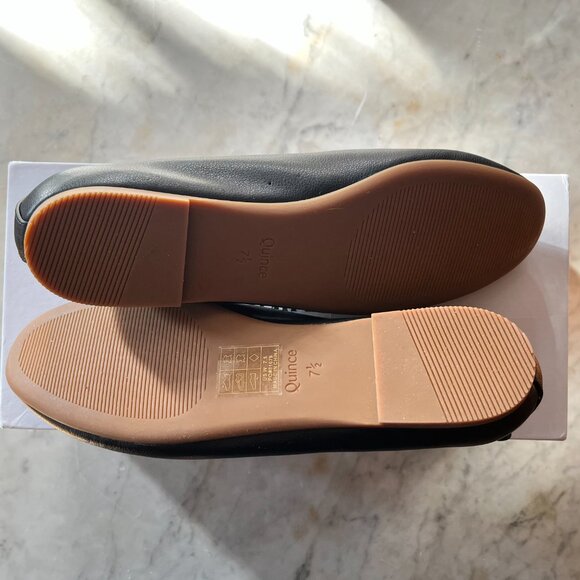 Quince Italian Leather Glove Ballet Flat - Picture 2 of 6
